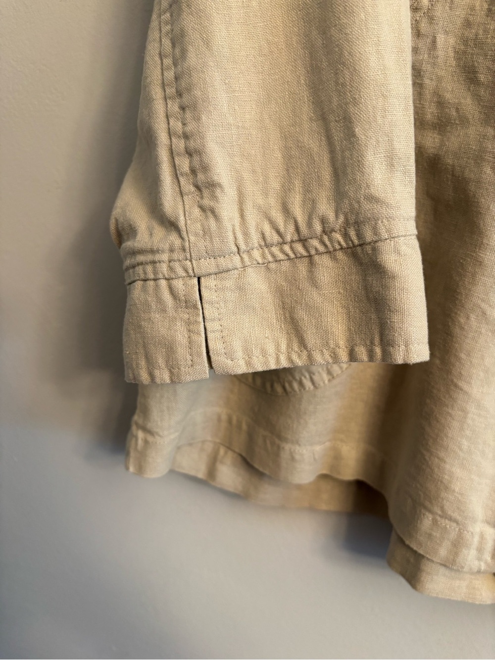 Coldwater Creek Cream Hooded Jacket - Picture 3 of 6